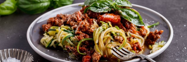 Zoodle Bolognese